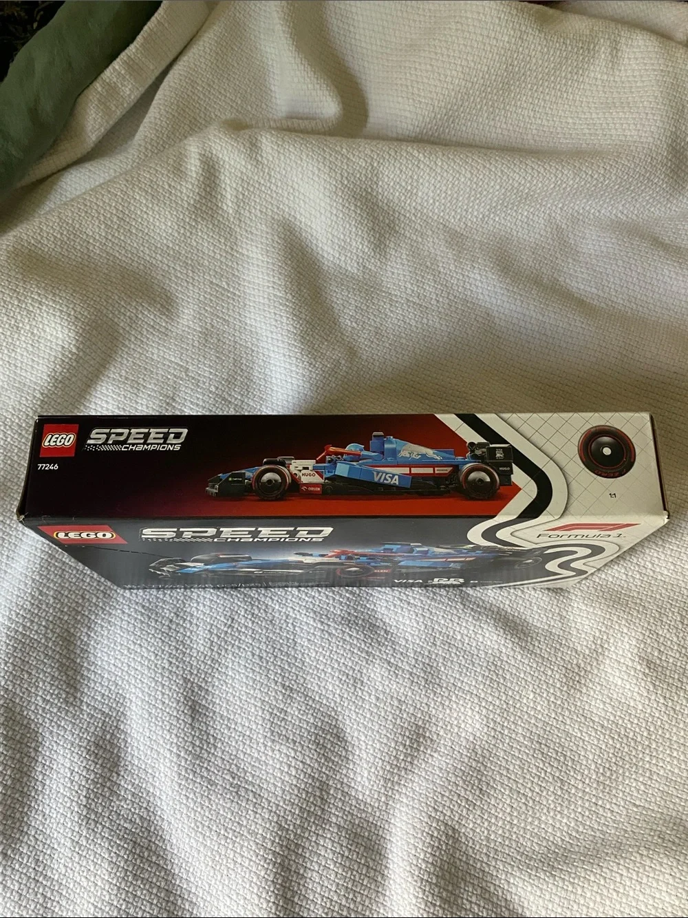 LEGO Speed Champions Visa Cash App RB VCARB 01 F1 Race Car Model Kit 77246